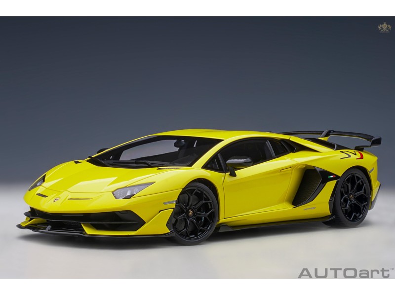 Lamborghini Aventador SVJ 2019 1:18 (Giallo Tenerife) - AUTOart