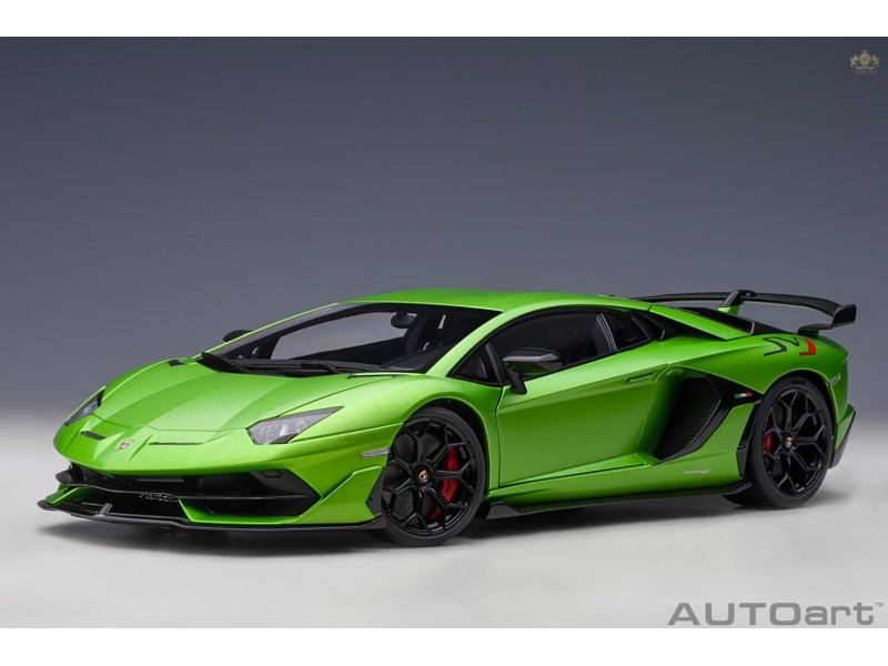 Lamborghini Aventador SVJ 2019 1:18 zelená - AUTOart