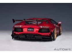 Liberty Walk LB-Works 2018 Lamborghini Aventador Limited 1:18 (Hyper Red) - AUTOart