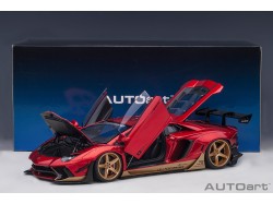 Liberty Walk LB-Works 2018 Lamborghini Aventador Limited 1:18 (Hyper Red) - AUTOart