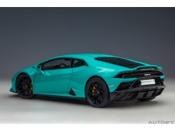 Lamborghini Huracan EVO 2019 1:18 (Blu Glauco) - AUTOart