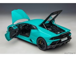 Lamborghini Huracan EVO 2019 1:18 (Blu Glauco) - AUTOart