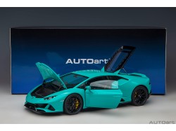 Lamborghini Huracan EVO 2019 1:18 (Blu Glauco) - AUTOart