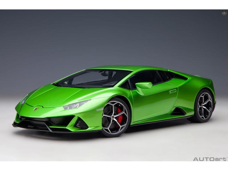 Lamborghini Huracan EVO 2019 1:18 (Verde Selvans) - AUTOart