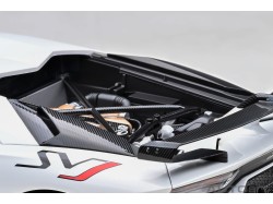 Lamborghini Aventador SVJ 2019 1:18 (Bianco Asopo) - AUTOart