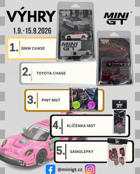 Zářijová soutěž o MINI GT